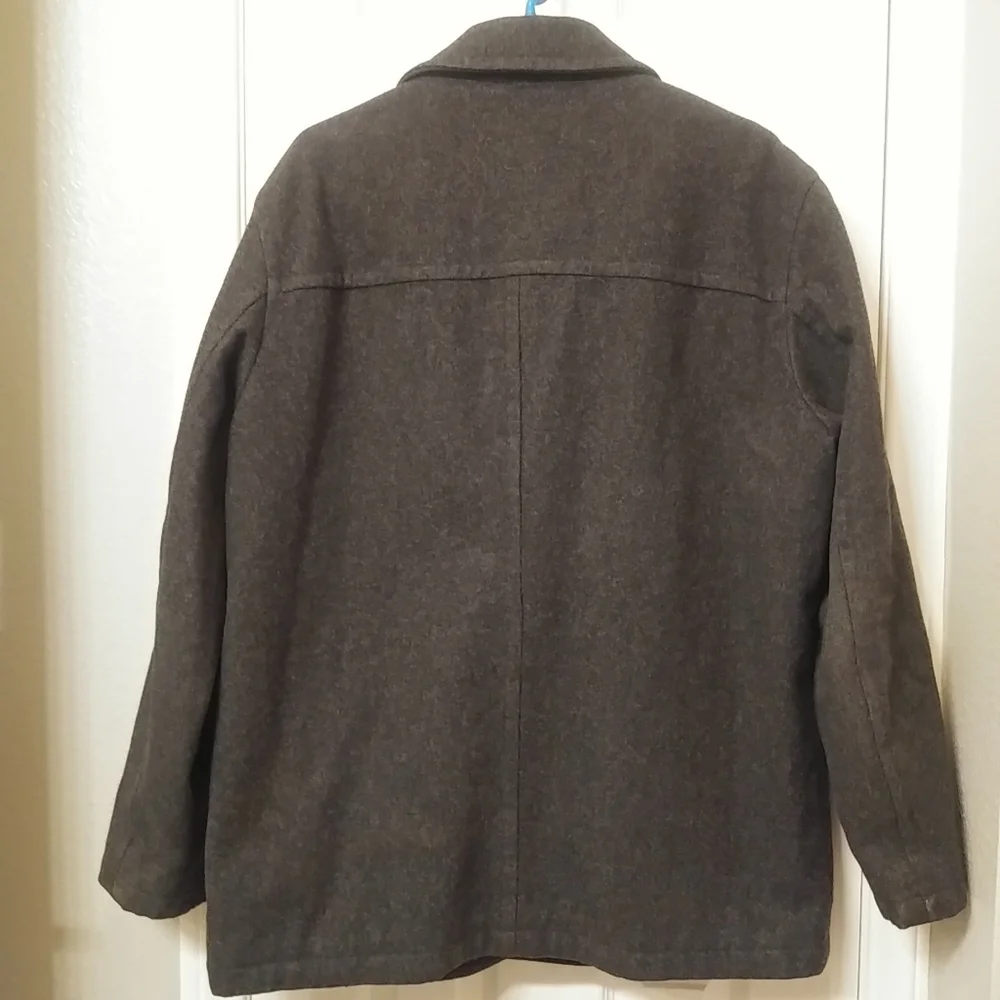 J. Crew grey wool coat